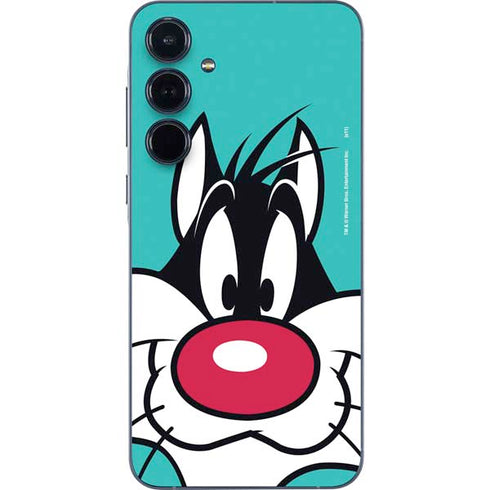 Looney Tunes Sylvester Zoomed In Galaxy A36 5G Skin